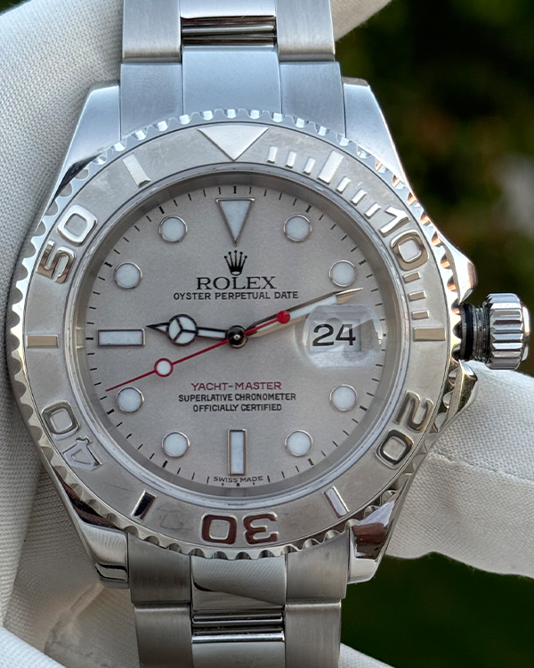 Rolex Yacht-Master 40MM Silver Dial Oyster Bracelet (16622)