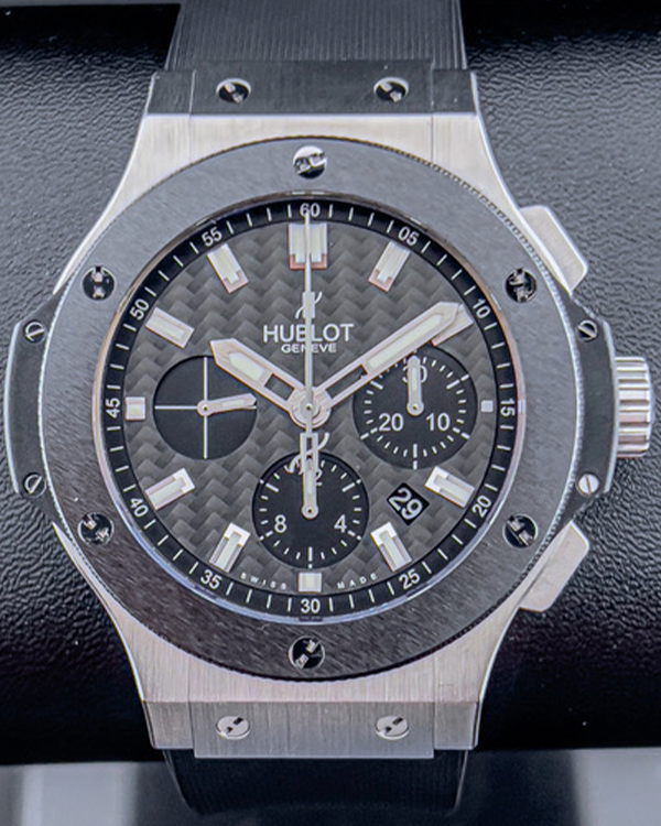 Hublot Big Bang Evolution 44MM Black Dial Rubber Strap (301.SM.1770.RX)