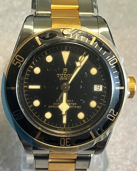2019 Tudor Black Bay 41MM Black Dial Two-Tone Bracelet (79733N)