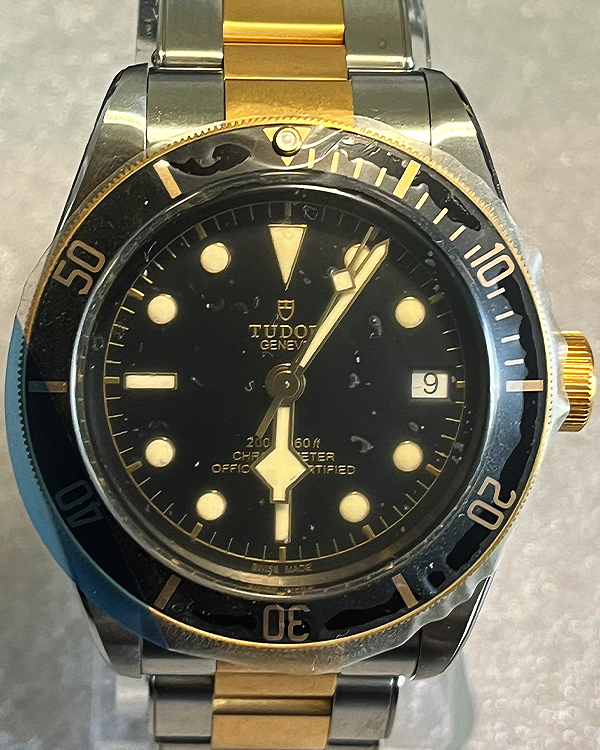 2019 Tudor Black Bay 41MM Black Dial Two-Tone Bracelet (79733N)
