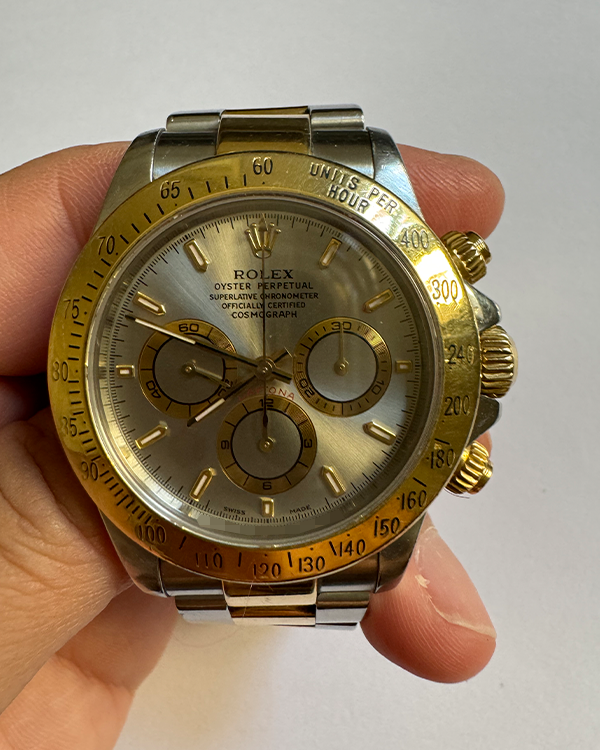 Rolex Cosmograph Daytona 40MM Rhodium Dial Two-Tone Oyster Bracelet (1 ...