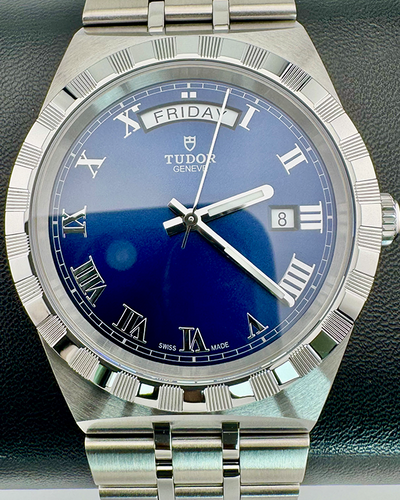 No Reserve - 2024 Tudor Royal 41MM Blue Dial Steel Bracelet (28600)