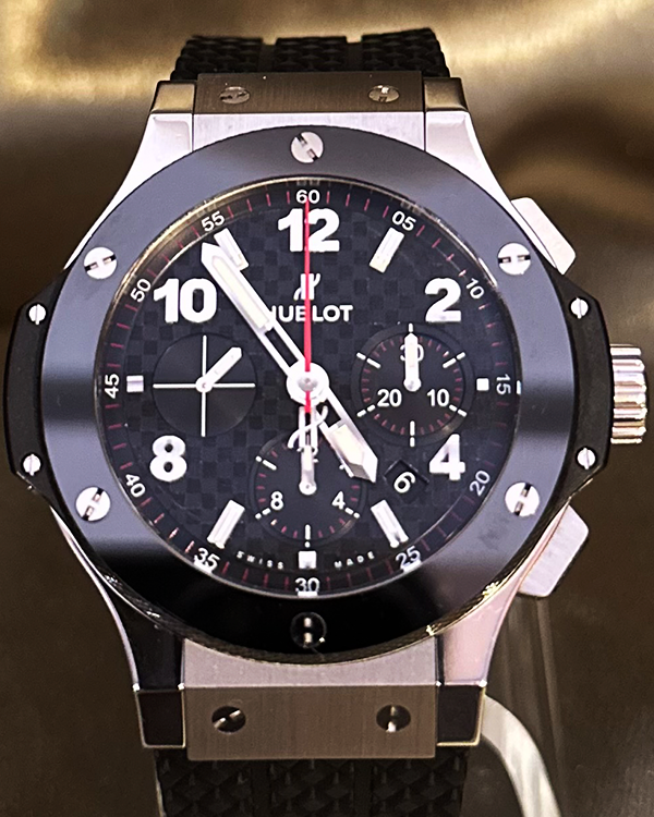 Hublot Big Bang 44MM Black Dial Rubber Strap (301.SB.131.RX)