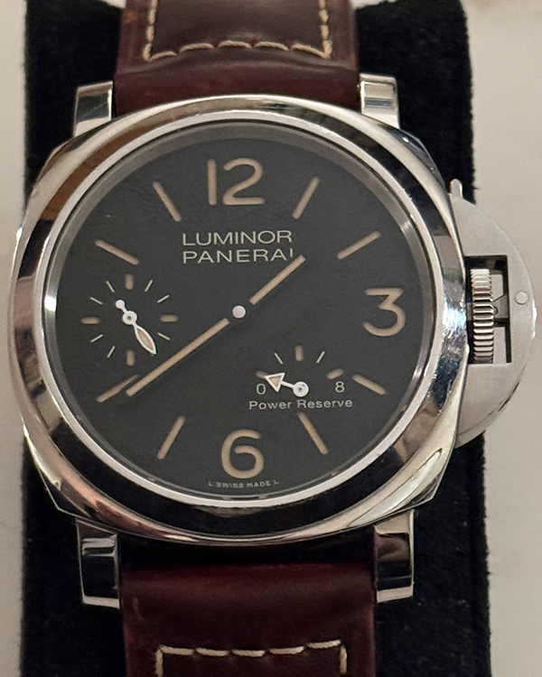 2019 Panerai Luminor 8 Days 44MM Black Dial Leather Strap (PAM00795)