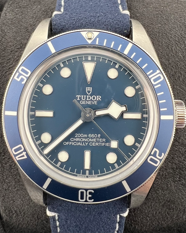 No Reserve - Tudor Black Bay 58 39MM Blue Dial Textile Strap (79030B)