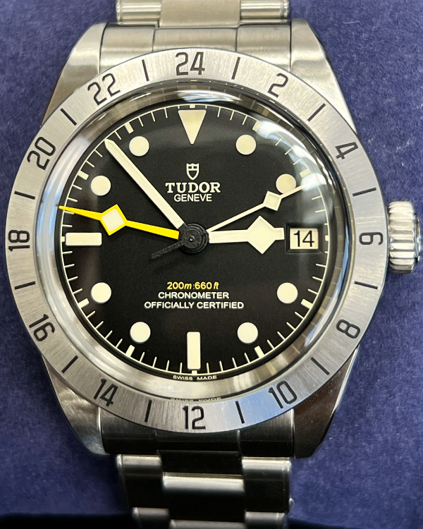 2022 Tudor Black Bay Pro 39MM Black Dial Steel Bracelet (79470)