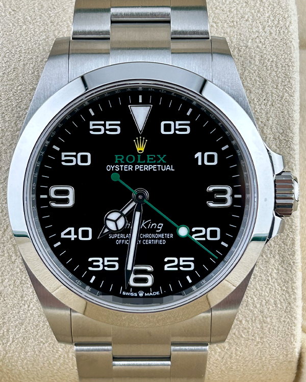 2024 Rolex Air-King 40MM Black Dial Oyster Bracelet (126900)