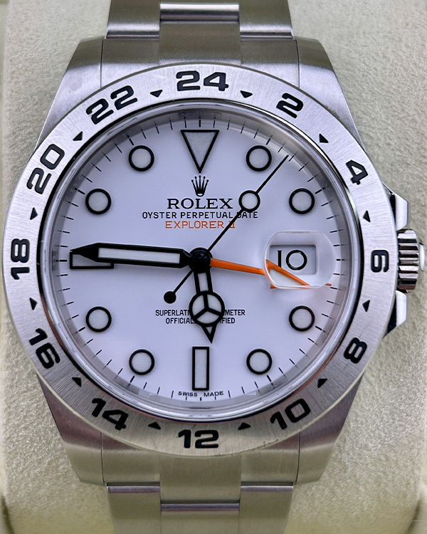 Rolex Explorer II "Polar" 42MM White Dial Oyster Bracelet (216570)