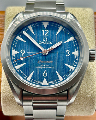 Omega Railmaster 40MM Blue Dial Steel Bracelet (220.10.40.20.03.001)