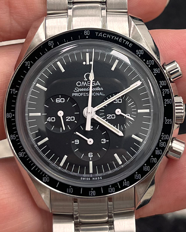 Omega Speedmaster Professional Moonwatch 42MM Black Dial Steel Bracelet (311.30.42.30.01.005)