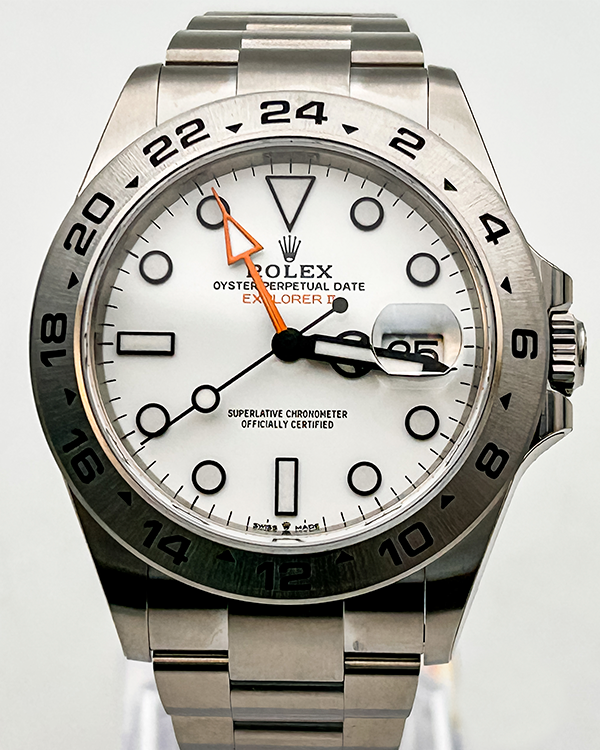 2023 Rolex Explorer Explorer II Oystersteel White Dial (226570)