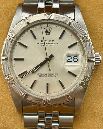 Rolex Datejust Turn-O-Graph 36MM Silver Dial Jubilee Bracelet (1625)