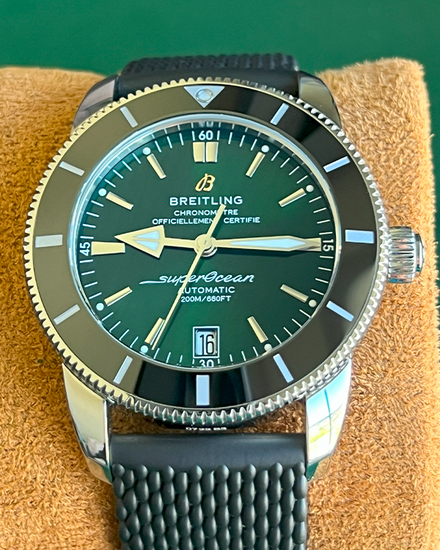 Superocean Heritage B20 Automatic 42 Stainless steel - Green AB2010121L1S1