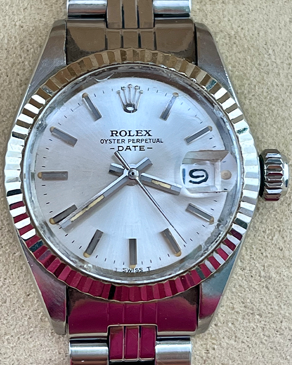 Rolex Lady-Datejust 26MM Silver Dial Steel Jubilee Bracelet (6917)