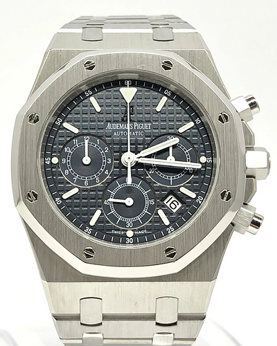 Audemars Piguet Royal Oak Chronograph 39MM Black Dial Steel Bracelet (25860ST.OO.1110ST.03)