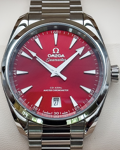 2023 Omega Seamaster Aqua Terra Shades 38MM Terracotta Dial Steel Bracelet (220.10.38.20.13.003)