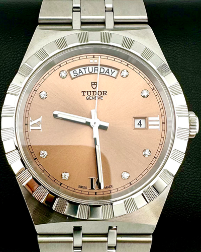 No Reserve - 2024 Tudor Royal 41MM Salmon Dial Steel Bracelet (28600)