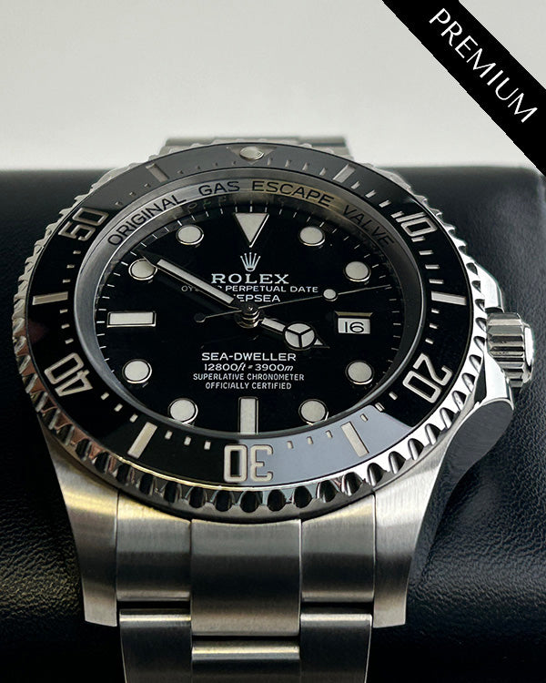 Rolex Sea-Dweller Deepsea 44MM Black Dial Oyster Bracelet (126660)