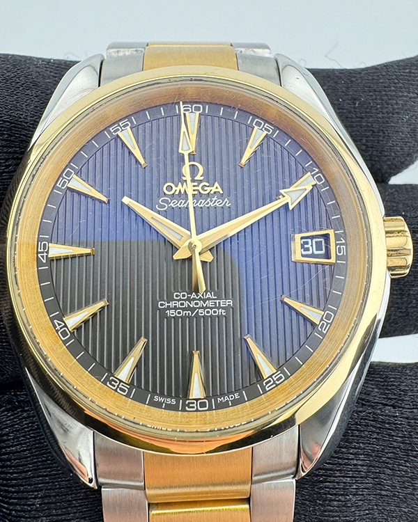 Omega Seamaster Aqua Terra 41.5MM Grey Dial Two-Tone Bracelet (231.20.42.21.06.001)