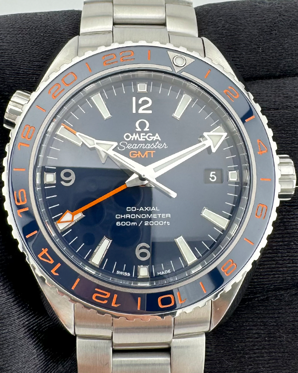 2020 Omega Seamaster Planet Ocean 600M 43.5MM Blue Dial Steel Bracelet (232.30.44.22.03.001)