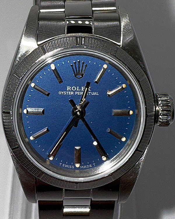 Rolex Oyster Perpetual 26MM Blue Dial Oyster Bracelet (67230)