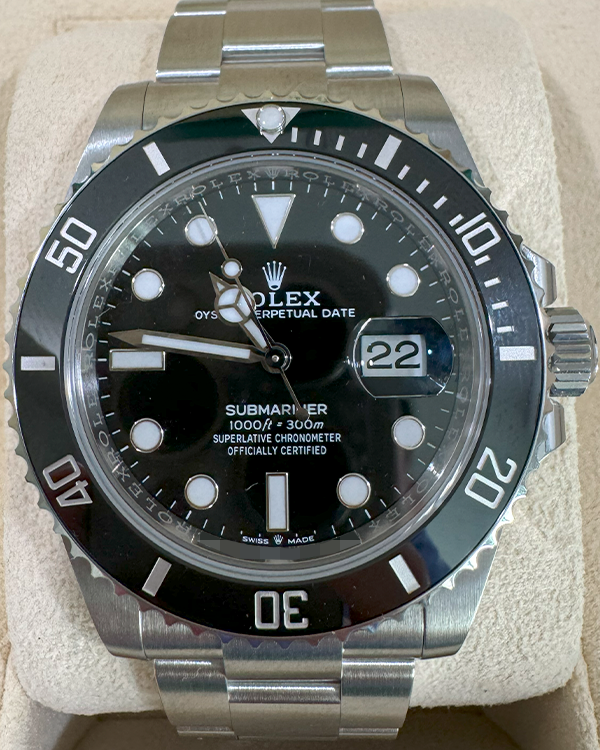 2024 Rolex Submariner Date 41MM Black Dial Oyster Bracelet (126610LN)