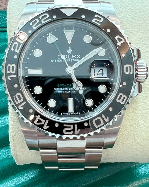 2016 Rolex GMT-Master II 40MM Black Dial Oyster Bracelet (116710LN)