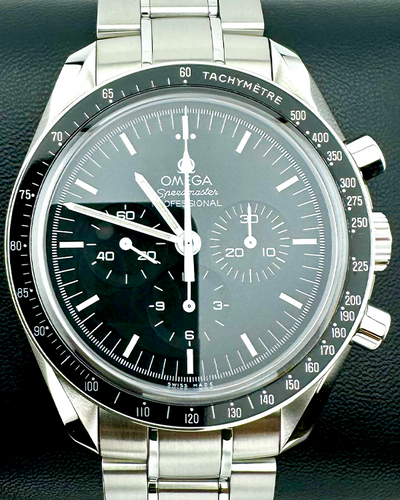 No Reserve - 2020 Omega Speedmaster Professional Moonwatch 42MM Black Dial Steel Bracelet (311.30.42.30.01.006)