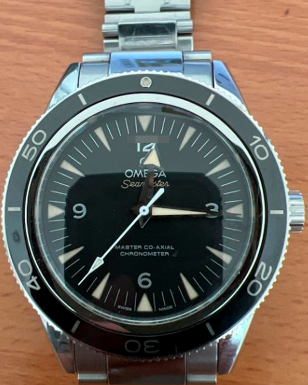 2018 Omega Seamaster 300M 41MM Black Dial Steel Bracelet (233.30.41.21.01.001)