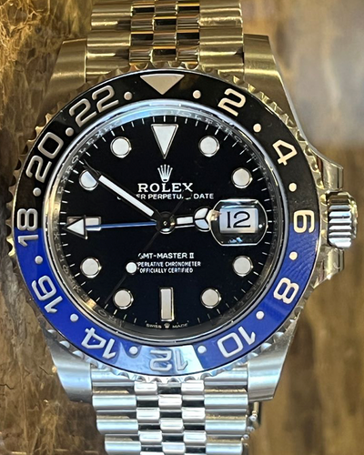 2021 Rolex GMT-Master II "Batgirl" 41MM Black Dial Jubilee Bracelet (126710BLNR)