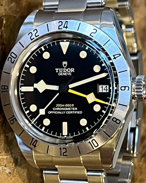 2022 Tudor Black Bay Pro 39MM Black Dial Steel Bracelet (79470)