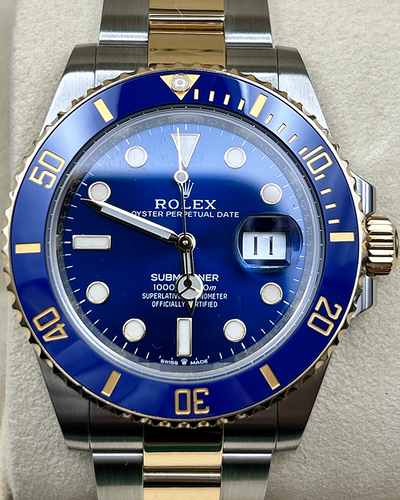 2024 Rolex Submariner Date "Bluesy" 41MM Blue Dial Two-Tone Oyster Bracelet (126613LB)