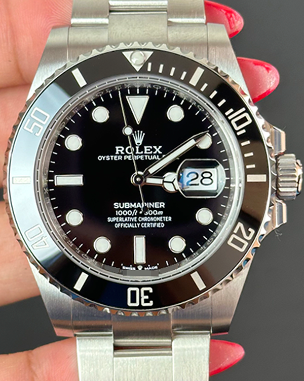 2023 Rolex Submariner Date 41MM Black Dial Oyster Bracelet (126610LN)