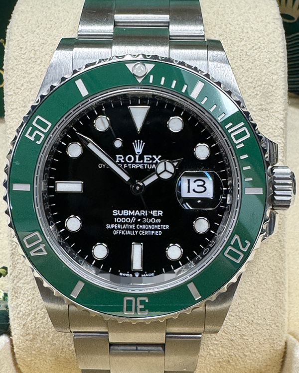 2021 Rolex Submariner "Starbucks" 41MM Black Dial Oystersteel Bracelet (126610LV)