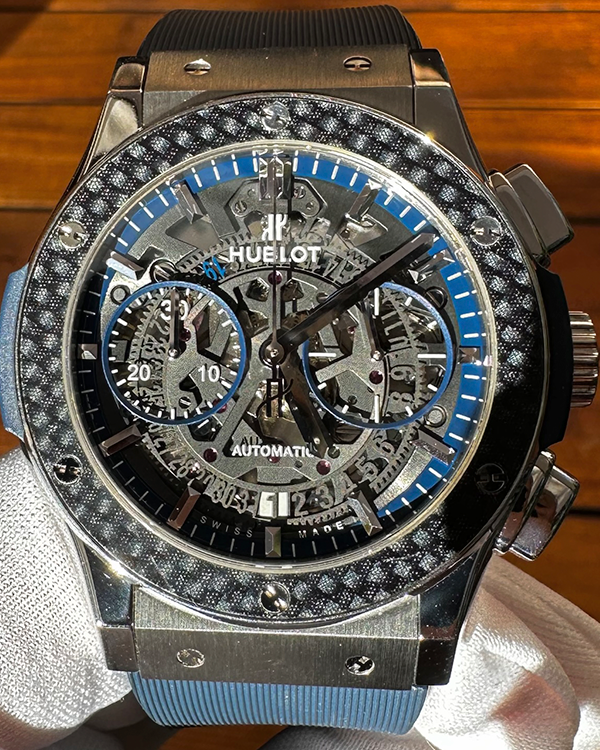 2018 Hublot Classic Fusion "Masahiro Tanaka" L.E. 45MM Skeleton Dial Rubber Strap (525.NQ.0120.QR.MTK17)