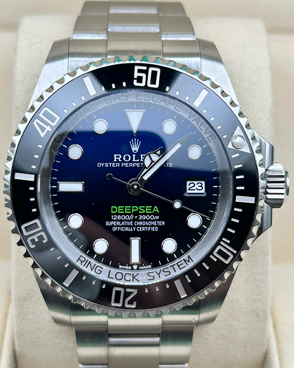 2024 Rolex Sea-Dweller Deepsea "James Cameron" 44MM Blue Dial Oyster Bracelet (136660)