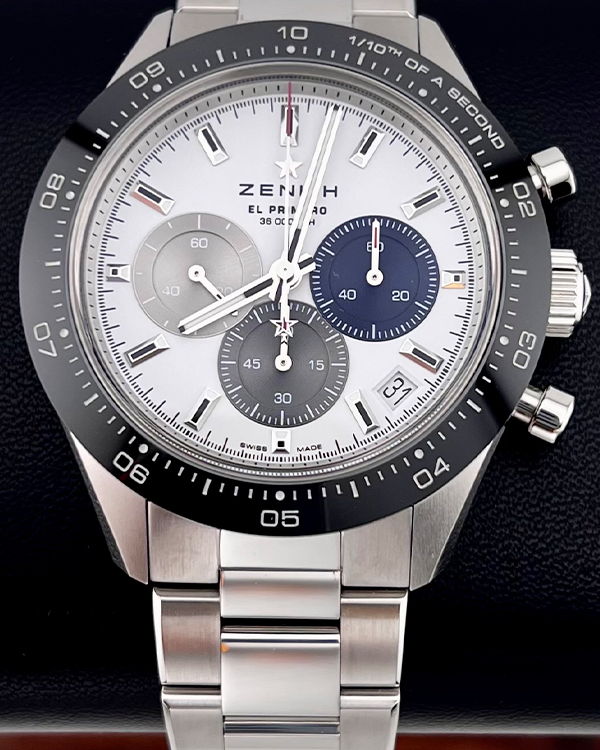 2023 Zenith Chronomaster Sport 41MM White Dial Steel Bracelet (03.3100.3600/69.M3100)