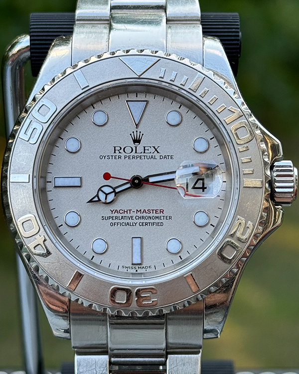 Rolex Yacht-Master 40MM Silver Dial Oyster Bracelet (16622)