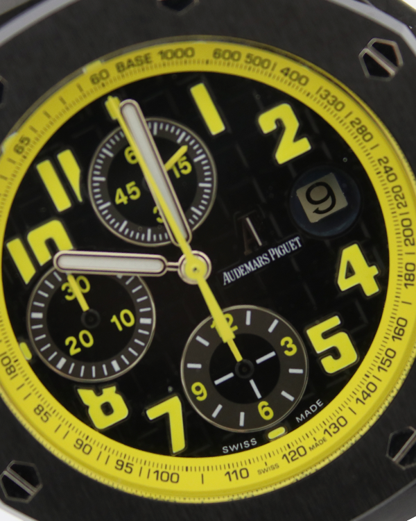 Audemars Piguet Royal Oak Offshore Chronograph "Bumblebee" 42MM Black ...