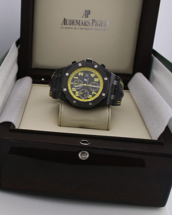Audemars Piguet Royal Oak Offshore Chronograph "Bumblebee" 42MM Black ...