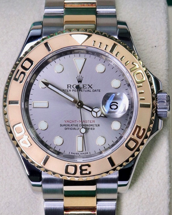 2009 Rolex Yacht-Master 40MM Rhodium Dial Two-Tone Bracelet (16623)