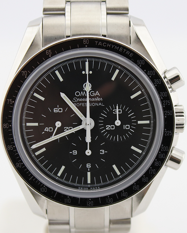 2015 Omega Speedmaster Professional Moonwatch 42MM Black Dial Steel Bracelet (311.30.42.30.01.006)