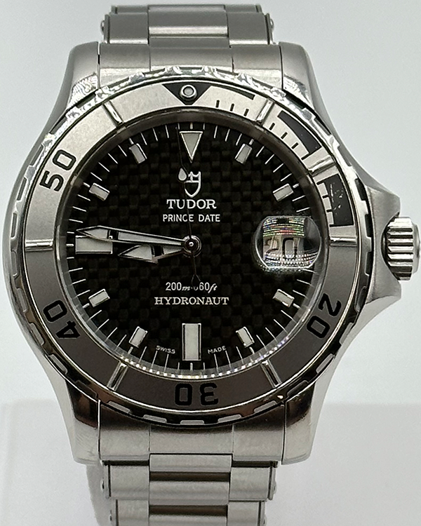 Tudor Hydronaut 39MM Black Dial Steel Bracelet (89190P)