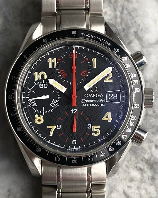 Omega Speedmaster 39MM Black Dial Steel Bracelet (3513.53.00)