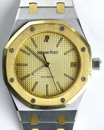 Audemars Piguet Royal Oak 36MM Champagne Dial Two-Tone Bracelet (14790SA)