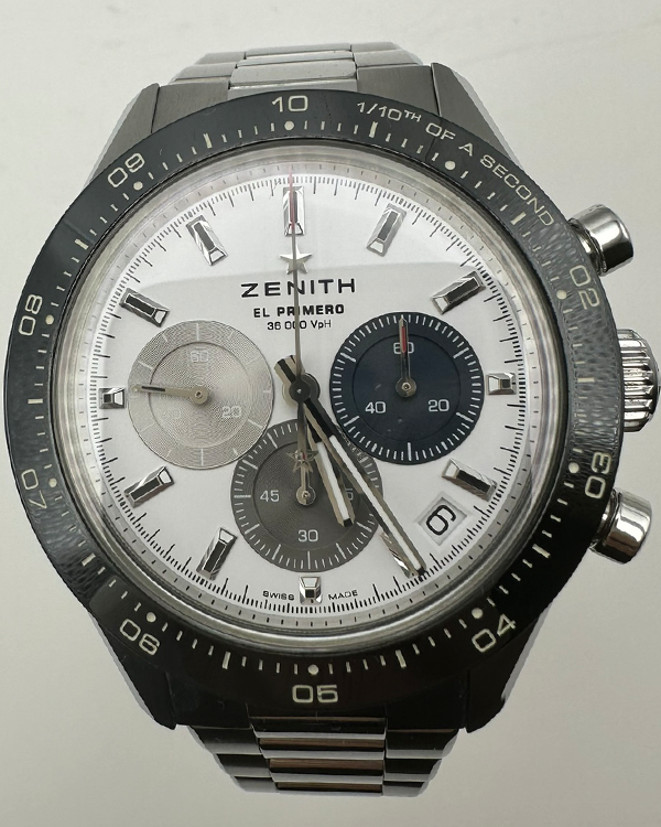 2024 Zenith Chronomaster Sport 41MM White Dial Steel Bracelet (03.3100.3600/69.M3100)