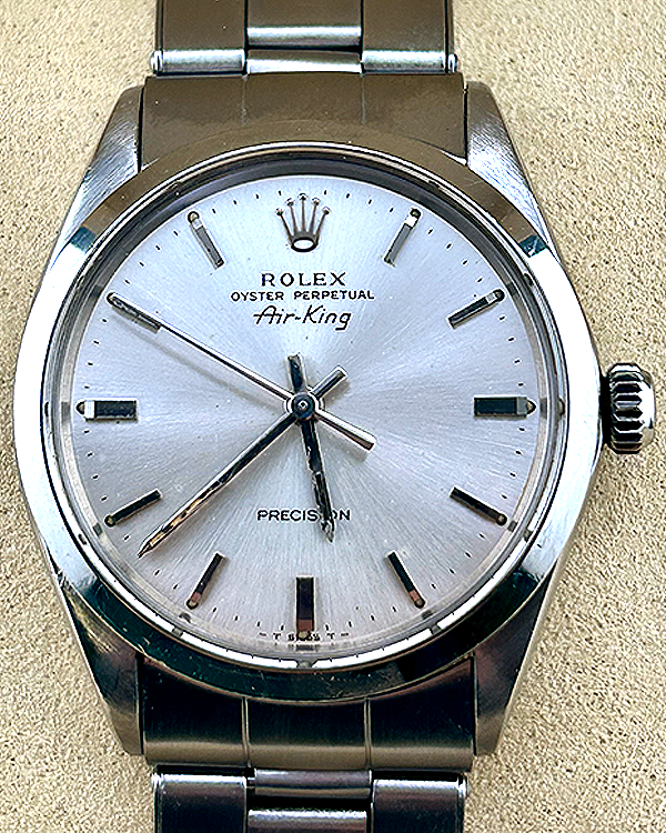 Rolex Air-King 34MM Silver Dial Steel Bracelet (5500)