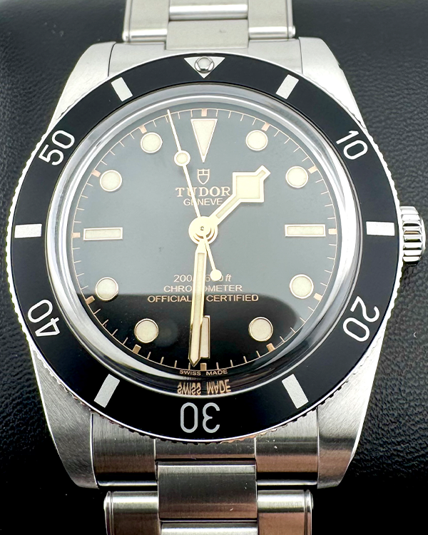 No Reserve - 2024 Tudor Black Bay 54 37MM Black Dial Steel Bracelet (79000N)