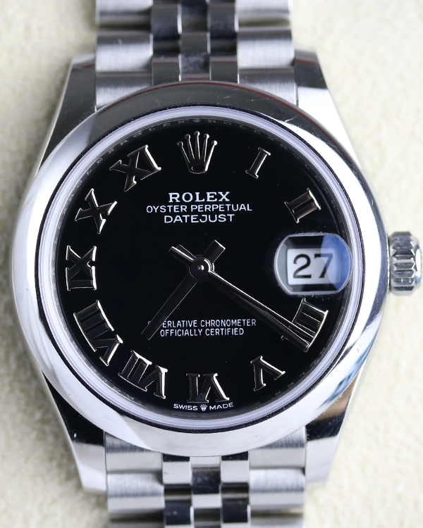 2020 Rolex Datejust 31MM Black Dial Jubilee Bracelet (278240)