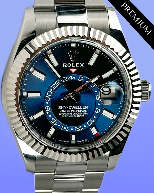 2024 Rolex Sky-Dweller 42MM Blue Dial Oyster Bracelet (336934)